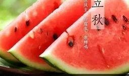 立秋吃瓜群众介绍,探寻民间传统美食文化